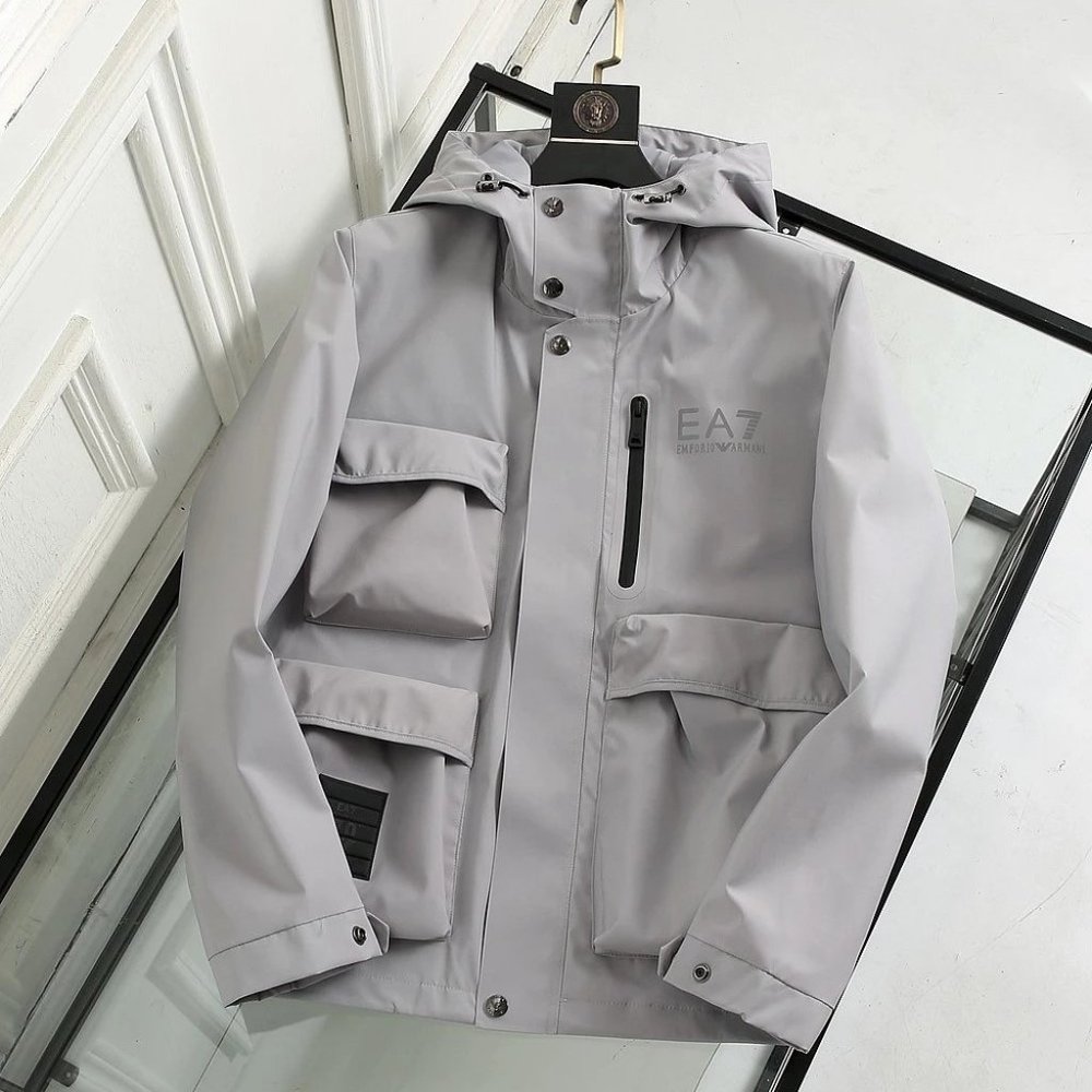 EA7 Hooded Jacket Sz M